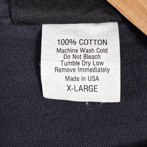 Men’s Size XL Harley-Davidson Vintage 1987 “Live Free Ride Free” Eagle USA Made - Picture 7 of 8